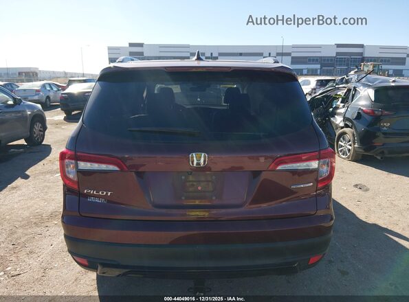 5FNYF5H2XNB005221 2022 HONDA PILOT Maroon 