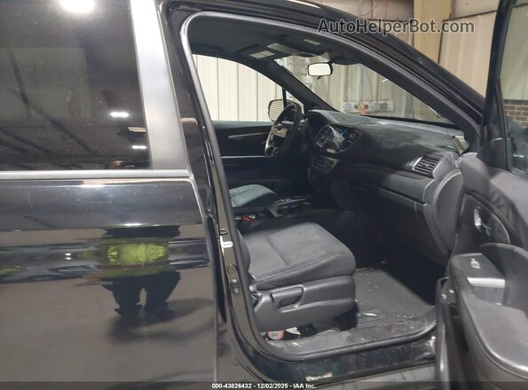 5FNYF5H31NB012647 2022 HONDA PILOT Черный Вид салона спереди