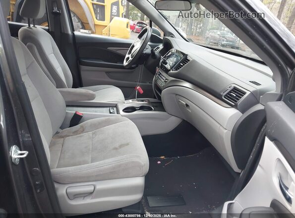5FNYF5H38MB034515 2021 HONDA PILOT Серый Вид салона спереди