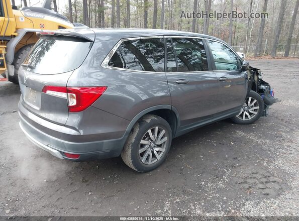 5FNYF5H38MB034515 2021 HONDA PILOT Серый Задняя правая четверть