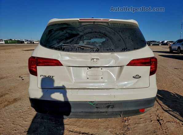 5FNYF5H4XJB017185 2018 HONDA PILOT White 