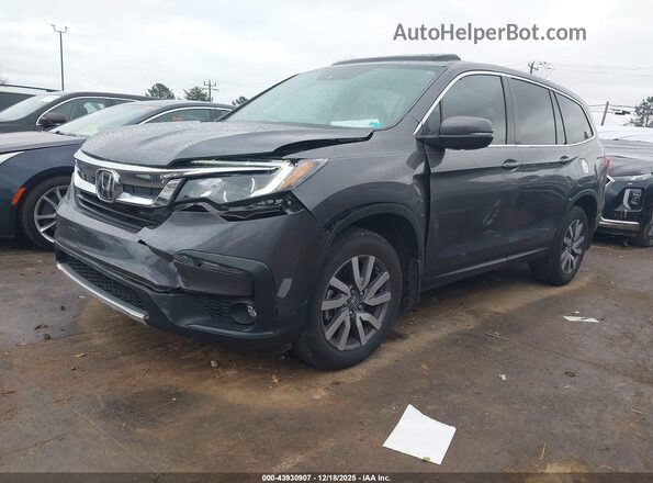 5FNYF5H50NB036620 2022 HONDA PILOT Серый Передняя левая четверть