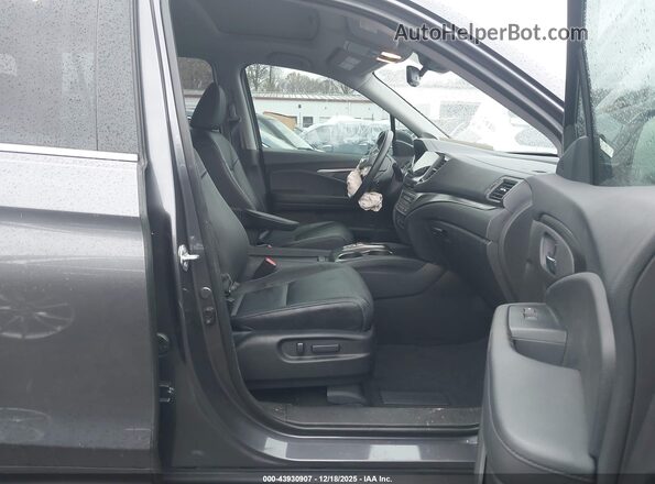 5FNYF5H50NB036620 2022 HONDA PILOT Серый Вид салона спереди