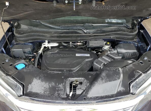 5FNYF5H52KB003131 2019 HONDA PILOT Blue Widok komory silnika