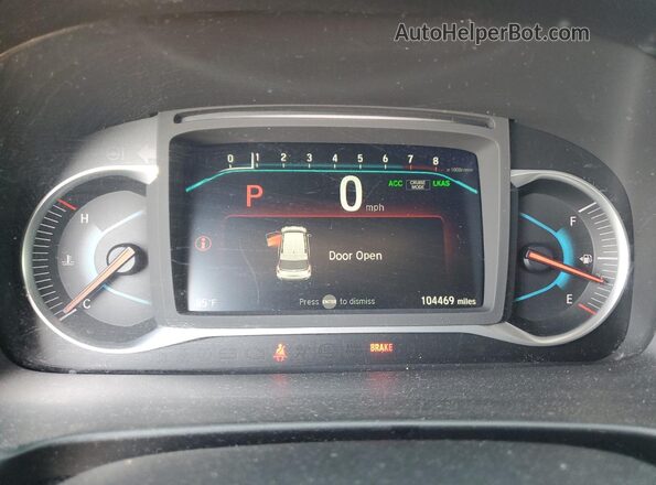 5FNYF5H52KB003131 2019 HONDA PILOT Blue Widok zestawu wskaźników
