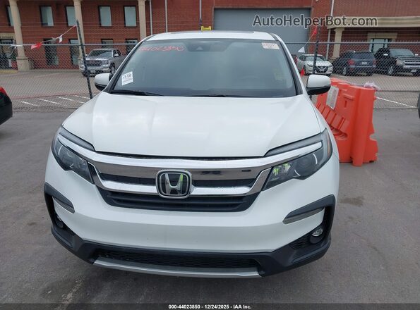 5FNYF5H58MB025685 2021 HONDA PILOT Белый Вид щитка приборов