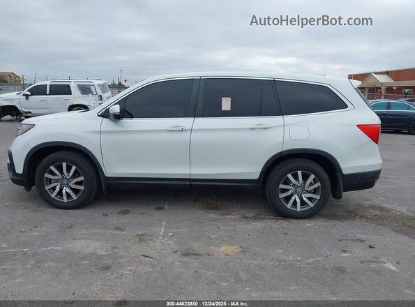 5FNYF5H58MB025685 2021 HONDA PILOT Белый Панорамный вид салона 360°