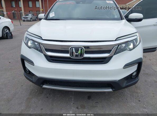 5FNYF5H58MB025685 2021 HONDA PILOT Белый Вид спереди
