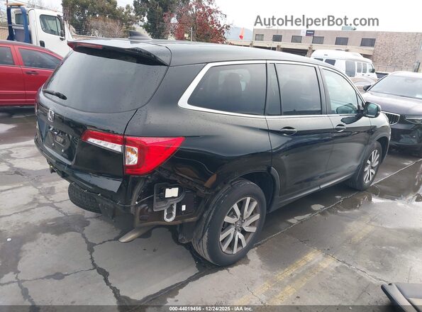 5FNYF5H59LB014239 2020 HONDA PILOT Black Задня права чверть