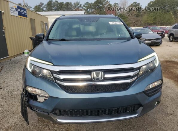 5FNYF5H92JB014194 2018 HONDA PILOT Blue 