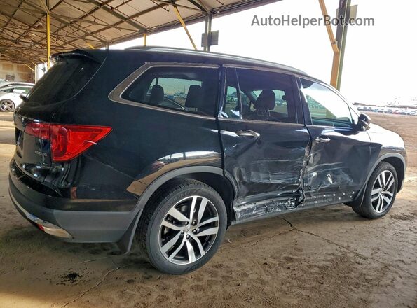 5FNYF5H96JB012724 2018 HONDA PILOT Black Tył prawy