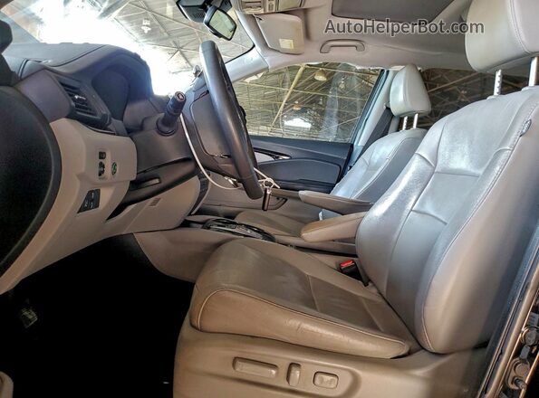 5FNYF5H96JB012724 2018 HONDA PILOT Black Widok wnętrza z przodu