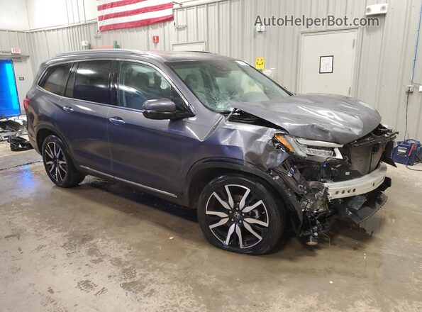 5FNYF6H04NB025243 2022 HONDA PILOT Charcoal Передня права чверть