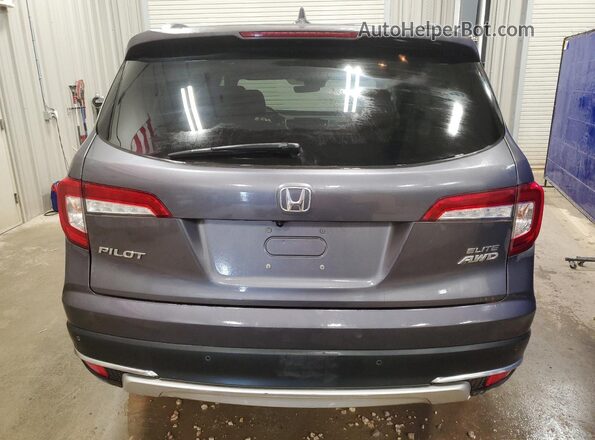 5FNYF6H04NB025243 2022 HONDA PILOT Charcoal Вид ззаду