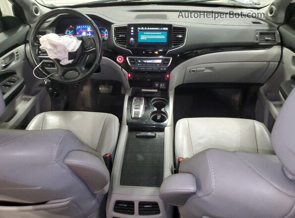 5FNYF6H04NB025243 2022 HONDA PILOT Charcoal Вид панелі приладів