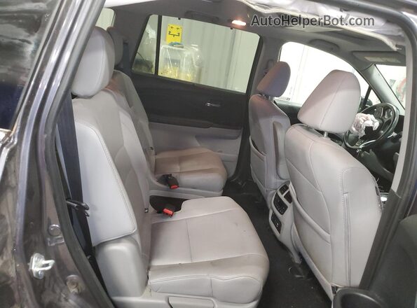 5FNYF6H04NB025243 2022 HONDA PILOT Charcoal Вид задньої частини салону