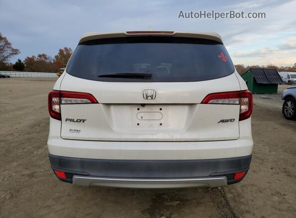 5FNYF6H35KB079625 2019 HONDA PILOT White 