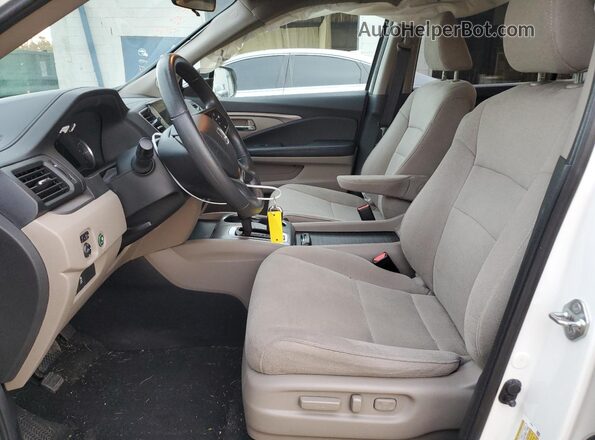 5FNYF6H35KB079625 2019 HONDA PILOT White 