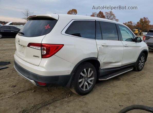 5FNYF6H35KB079625 2019 HONDA PILOT White 