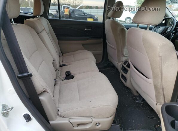 5FNYF6H35KB079625 2019 HONDA PILOT White 