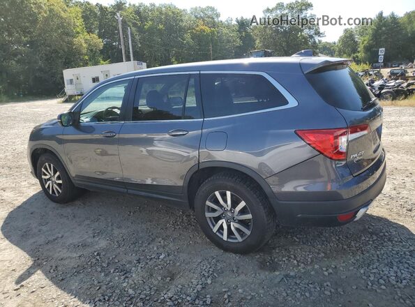 5FNYF6H37LB034185 2020 HONDA PILOT Gray Trasero izquierdo