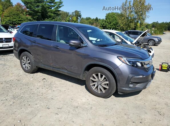 5FNYF6H37LB034185 2020 HONDA PILOT Gray Delantero derecho