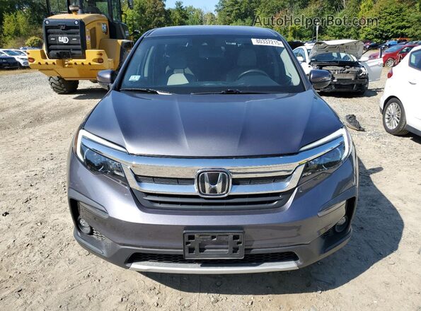 5FNYF6H37LB034185 2020 HONDA PILOT Gray Vista frontal