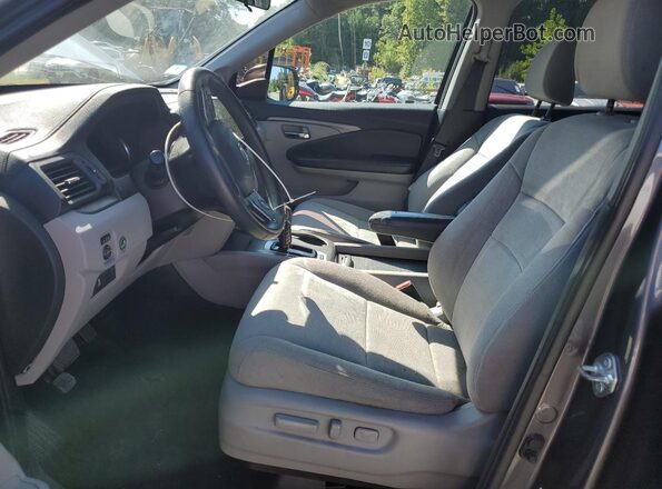 5FNYF6H37LB034185 2020 HONDA PILOT Gray Vista interior delantera