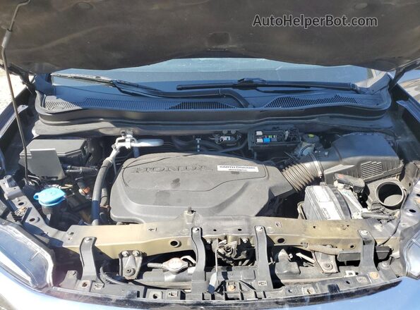 5FNYF6H37LB034185 2020 HONDA PILOT Gray Vista del compartimento del motor