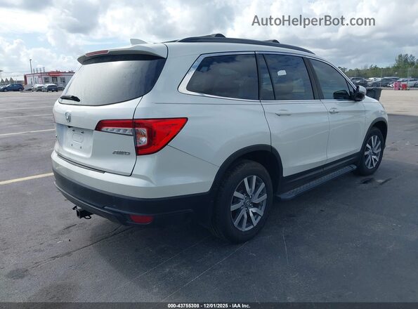 5FNYF6H41KB016286 2019 HONDA PILOT White Tył prawy