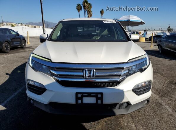 5FNYF6H50JB059167 2018 HONDA PILOT White 