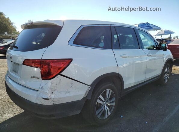 5FNYF6H50JB059167 2018 HONDA PILOT White 