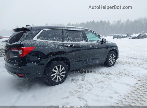 5FNYF6H52KB072763 2019 HONDA PILOT Black Задня права чверть