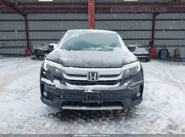 5FNYF6H52KB072763 2019 HONDA PILOT Black Вид щитка приладів