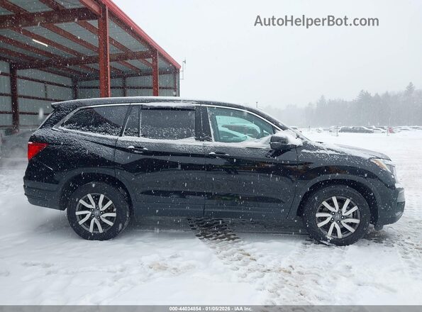 5FNYF6H52KB072763 2019 HONDA PILOT Black Вид задньої частини салону