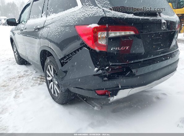 5FNYF6H52KB072763 2019 HONDA PILOT Black Вид спереду