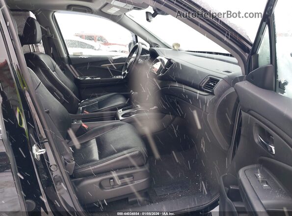 5FNYF6H52KB072763 2019 HONDA PILOT Black Вид салону спереду