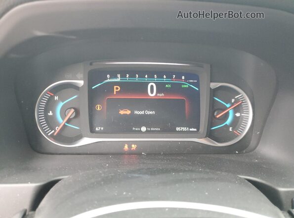 5FNYF6H53LB022732 2020 HONDA PILOT Blue Instrument cluster view