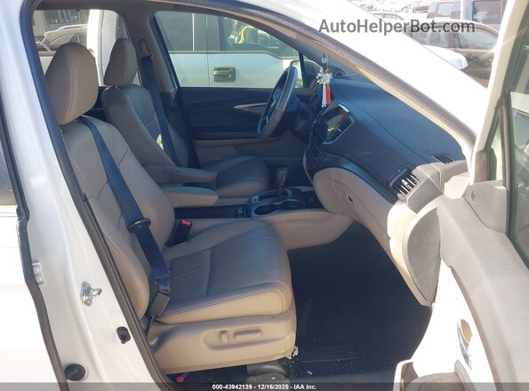 5FNYF6H58LB059372 2020 HONDA PILOT White Vista interior delantera