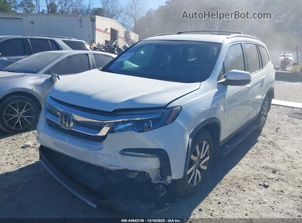 5FNYF6H58LB059372 2020 HONDA PILOT White Vista tres cuartos delantera izquierda