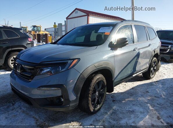 5FNYF6H89NB074489 2022 HONDA PILOT Gray Przód lewy
