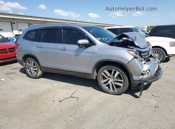 5FNYF6H95JB045963 2018 HONDA PILOT Серебряный 