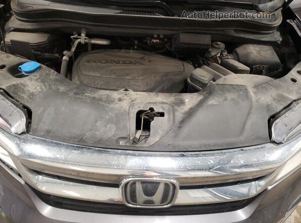 5FNYF6H99NB014611 2022 HONDA PILOT Gray Widok komory silnika