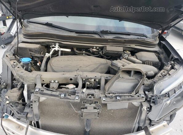 5FNYF7H58MB015556 2021 HONDA PASSPORT Черный Вид подкапотного пространства