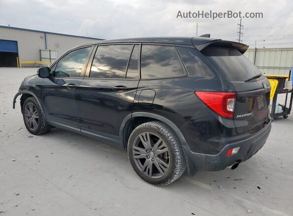 5FNYF7H58MB015556 2021 HONDA PASSPORT Черный Задняя левая четверть