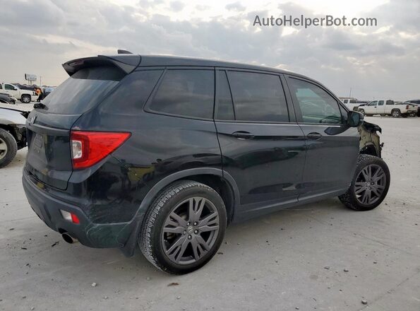 5FNYF7H58MB015556 2021 HONDA PASSPORT Черный Задняя правая четверть