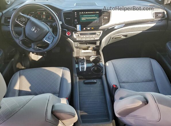 5FNYF8H03PB017939 2023 HONDA PASSPORT Синий Вид панели приборов