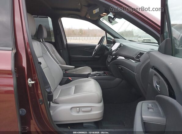 5FNYF8H07LB011684 2020 HONDA PASSPORT Burgundy Vista interior delantera