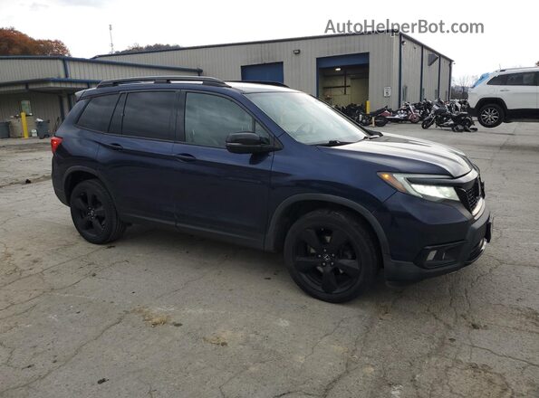 5FNYF8H0XKB026985 2019 HONDA PASSPORT Blue Առջևի աջ