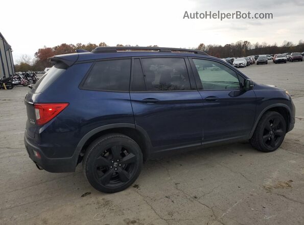 5FNYF8H0XKB026985 2019 HONDA PASSPORT Blue Հետևի աջ
